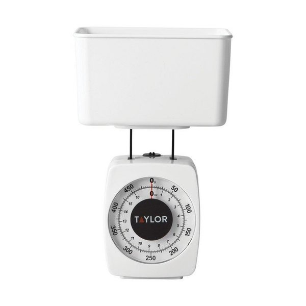Houdini Taylor White Analog Food Scale 1 lb 37204014T